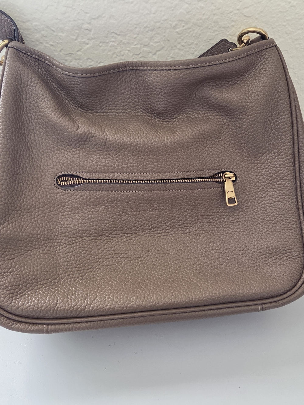 Coach Cary Shoulder Bag In Dark Stone - Picture 2 of 10